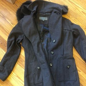 LIKE NEW Andrew Marc Brown Fall Coat (Size 6)